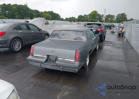 1987 Oldsmobile Cutlass Supreme from USA, damaged, VIN 1G3GR11Y9HP320564
